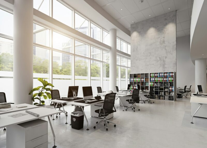 Tint Windows in a Leased Office